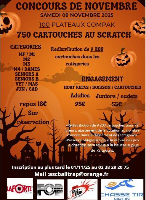 concours 08/11/2025 compak sporting